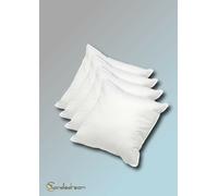 4er Set 40x40cm Cuscini Piuma Cuscini Imbottiti Cuscino Bianco 450g