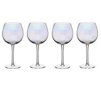 4er Set Bicchieri da Vino Barcraft Iridescente per 500ml Colorato Kitchencraft