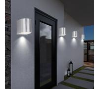 4er Set Casa Faretto da Parete Garage Illuminazione Terrazzi Giù Spot Big Light [EEK: Non valutato]