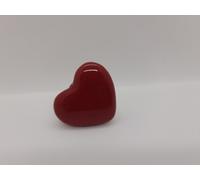 4er Set Ceramica Cuore Manopole IN Luminoso Rosso per Un Decorativi Akzent