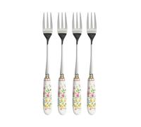 4er Set Forchette Cucina Happy Easter Pasqua Con Porzellangriffen A GB EASY LIFE
