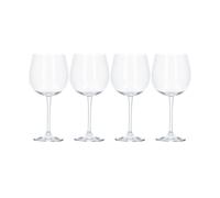 4er Set Gingläser Mikasa Julie 650ml IN Scatola Vetro Trasparente Kitchencraft