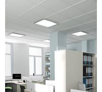 4er Set LED Costruzione Luce Coprire Pannello Bianco Del Giorno Alluminio Lampe