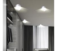 4er Set LED Soffitto Costruzione Faretto Soggiorno Illuminazione Spot Lampade