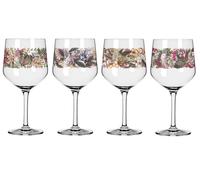 4er Set RITZENHOFF Gingläser Con Manico Schattenfauna 01-04 Tutti Motivo 2021 Wa