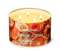 4EVER CANDLE Candele profumate di agrumi Amalfi, candele di soia 18 oz non tossiche 4-Wick grandi candele, oltre 50 ore di tempo di bruciatura, ideale per regali, eventi, arredamento domestico