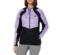 4F Hybrid Women's Jacket KUDH060 Jeans, Light Violet, S da donna, Viola chiaro, S