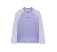 4F Junior Mutande spazzolate f040 per Bambini | Colore Viola | 7 Anni