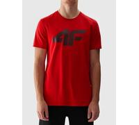 4F M1155 T -Shirt per Uomini | Colore Rosso | M