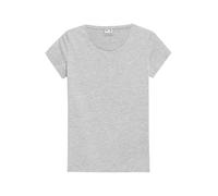 4F T-shirt da donna grigio liscio regular comfort e stile Taglia XS