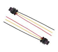 4F0973703 2 pezzi connettore sensore di parcheggio a 3 pin connettore a treccia adattatore cablaggio 13,5 cm Compatibile con A3 A4 A5 A6 Altea Leon Ibiza IV (6J5, 6P1) Fabia Superb Yeti 4H0973703