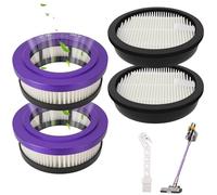 4Filtri Per Aspirapolvere Compatibili Con Anyson Stars 5 45000pa/550w/70min