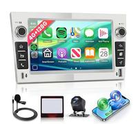4G+128G Android Autoradio per Opel Astra Antara Vectra Corsa Zafira Meriva Vivara Vivaro Wireless Carplay Android Auto Navi WiFi, 7 Pollici Touchscreen Radio Bluetooth FM/RDS/SWC Telecamera Posteriore