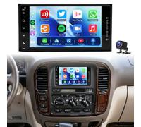 4G+64G 7 pollici touch screen Android 13 Autoradio per Toyota LC100 1998 | Telecamera posteriore 2 DIN per Land Cruiser J100 con Wireless CarPlay Android Auto Bluetooth WiFi GPS Navigazione FM Radio