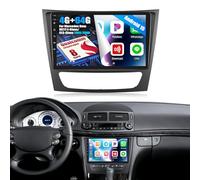4G+64G 8 Core Qualcomm Snapdragon Android 15 Autoradio per Mercedes Benz W211 Classe E Classe CLS W219 2005-2008 CarPlay Android Auto Autoradio con Schermo 9" con Bluetooth FM RDS GPS WiFi DSP/EQ
