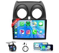 4G+64G Android 13 Autoradio per Nissan Qashqai 2006-2016 9 Pollici Touchscreen Autoradio con Senza Fili Carplay Android Auto Mirror Link Navi GPS Bluetooth WiFi/FM/RDS/EQ/SWC/USB Telecamera Posteriore