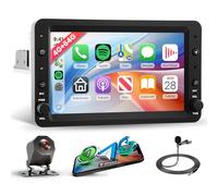 4G+64G Android 15 Autoradio per Alfa Romeo 159 2004-2011 Brera Spider Sportwagon Wireless Carplay Android Auto 7 Pollici Touchscreen Radio con GPS WIFI Bluetooth FM/RDS 32 EQ/SWC Telecamera Posteriore