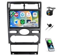 【4G+64G】CAMECHO Android 13 Autoradio per Ford Mondeo 3 2004-2007 Hatchback con Navi Carplay Android Auto, 9 Pollici Stereo Touch Display WiFi Bluetooth RDS MirrorLink+Canbus+Mic+Telecamera Posteriore