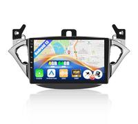 [4G+64G] CAMECHO Android 13 Autoradio per Opel Corsa (2015)/Opel Adam (2013-2016), Wireless Carplay Navi DSP, 9 Pollici Stereo 2 Din Bluetooth WiFi Mirror Link FM/RDS 32EQ +Mic+Telecamera Posteriore