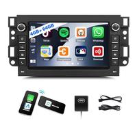 4G+64G GOHHDL Autoradio Android per Chevrolet Aveo Epica Captiva Lova Gentra, 7 Pollici Auto Schermo Radio con Carplay Senza fili Android Auto Bluetooth GPS Navigazione WIFI FM/RDS Mirror Link SWC