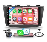 4G+64G Wireless Carplay Android Autoradio per Suzuki Swift 2011-2017 Suzuki Ertiga 2012-2017 9 Pouces Autoradio con Android Auto GPS Navi WiFi Mirror Link Bluetooth FM/RDS/EQ/SWC Telecamera Posteriore