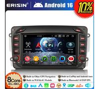 4G+64GB Android 16 Autoradio Mercedes C/G/CLK W209 W203 Viano Vito W463