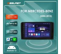 4G 8Core Android 13 Autoradio Per Mercedes Benz ML W164 GL X164 2005-2012(ML350 ML320) Lettore Multimediale Carplay GPS Stereo 2din