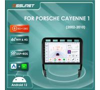 4G Carplay Android auto autoradio per Porsche Cayenne 1 9PA 2002-2010 Autoradio Lettore video multimediale GPS navi Stereo RDS DSP