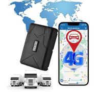 4G GPS Tracker per Auto con Microfono con App, Localizzatore GPS per Auto Senza Abbonamento Potenti Magneti Integrati Motocicli, Camion, Autobus, Taxi e Scooter TK915