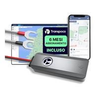 4G GPS Tracker per Auto in Tempo Reale con SIM e Piano di 6 Mesi | GPS per Moto, Camion e Flotte | Batteria Backup 300 mAh | Geofencing e Alarmi Antifurto | Supporto UE (GS900)