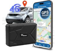 4G GPS Tracker per Auto Localizzatore GPS Locator con Magnete Forte IP65 10000mah Monitoraggio in Tempo Reale GPS per Auto/moto/camion Antifurto Satellitare Tracce storiche Geofencing APP Gratuita