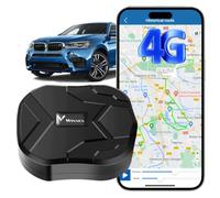 4G GPS Tracker per Auto Localizzatore GPS per auto 10000mah Impermeabile IP67 APP Compatibile iOS e Android,Antifurto,Geo-fence,Tracking in Tempo Reale per Veicolo,Camion,Winnes 4G TK905B