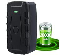4G Localizzatore GPS senza Abbonamento 20000mah Tracciatore Auto con Mappa Sim Tracker GPS Tracciamento in Tempo Reale Autonomia Molto Lunga Batteria Installazione Magnetica Tracciamento Storico 6