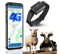 4G Localizzatore GPS Tracker GPS con Collare per Cani Caccia Mucca Cavallo