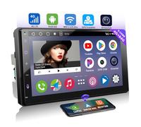 [ 4G LTE] Autoradio 2 Din - 4G+64G Autoradio Android 8Core, RevcarX DAB+ Radio, 7 Pollici QLED Touchscreen CarPlay Senza Fili & Android Auto, 36EQ DSP, Tethering WiFi/BT/USB (LTE 4+64G)