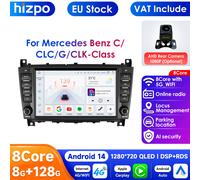 4G-LTE Carplay Android Autoradio GPS per Mercedes Benz Classe C W203/CLC W203 CLK W209 Multimedia 8inch P1L