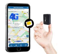 4G Micro Localizzatore per Auto Moto Bambini Nessuna SIM 4G GPS Tracker con APP Allarme Antifurto Tracciamento Globale in Tempo Reale GPS Tracker Taiettoria storica Magnete Abbonamento richiesto