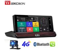 4G Navigazione GPS per auto 7.0 "Android GPS DVR Telecamera Dual Lens WIFI BT DDR1G ROM 16GB Dual Lens Camera Dash Cam Videoregistratore