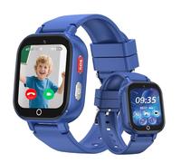 4G Smartwatch Bambini - Smartwatch Telefono con Videochiamata, WIFI, Chat Vocale, GPS, SOS, Modo Classe, Registratore Contatti Modificabili, Regalo di Compleanno per Ragazzi e Ragazze Età 4-12