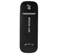 4G USB Hotspot portatile WiFi Hotspot ad alta velocità Plug and Play Multi User Sharing Router Travel Router per Home Office Travel Abs Black (Nero)