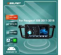 DSP Carplay per Peugeot 508 508SW Car Stereo Multimedia Video Player unità principale navigazione S8 8Core 8G 128G AI AHDC2