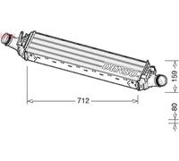 4G0145805L - 4G0145805N INTERCOOLER AUDI A6 - A7 3.0 TDI DAL 14 ORIGINALE DENSO