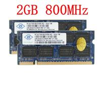 4GB 2x 2GB / 1GB PC2-6400S DDR2 800MHz SO-DIMM notebook Memoria RAM Per NANYA IT