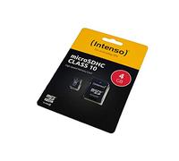 4GB Scheda di memoria compatibile con Canon EOS M6 Mark II, microSDHC, Class 10, HighSpeed, +SD Adapter