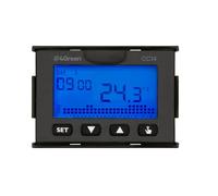 4GREEN CT 14A - Cronotermostato da Incasso 503 (3 Moduli), Programmazione Settimanale, Termostato Digitale con Alimentazione 230V, Frontalini Bianco e Grigio Antracite