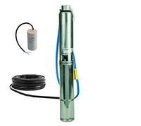 4GS15 POMPA SOMMERSA PER POZZI LOWARA 4GS15M HP2 90LTMIN 12.7 BAR MAX ELETTROPOMPA SOMMERSA (V230+CAVO 10MT+CONDENSATORE)