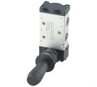 4H210-08 5/2-Way Leva manuale pneumatica azionata valvola di controllo, /4" dimensione del porto, tipo ad azione diretta per officina industriale & (PC8-02)
