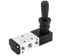 4H230-08 Valvola pneumatica comando a leva manuale 5 porte 3 posizioni utile