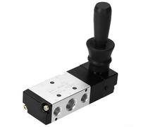 4H230C-08 Valvola pneumatica a leva manuale pneumatica a 5 vie 3 posizioni con 1/4" porte PT per sistemi idraulici e pneumatici industriali