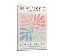4henri Matisse Cut-out Vintage Exhibition Poster Stampa artistica Piante Botaniche Foglie Berggruen Cie Boho Decorazione da parete Papers Decoupes Tela Wall Art per la decorazione della stanza Poster